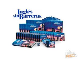 Curso Inglés Sin Barreras 12 DVDs, CD Audio, Cuadernos, Manuales, Caratulas, (Edición 2007) (COMPLETO)