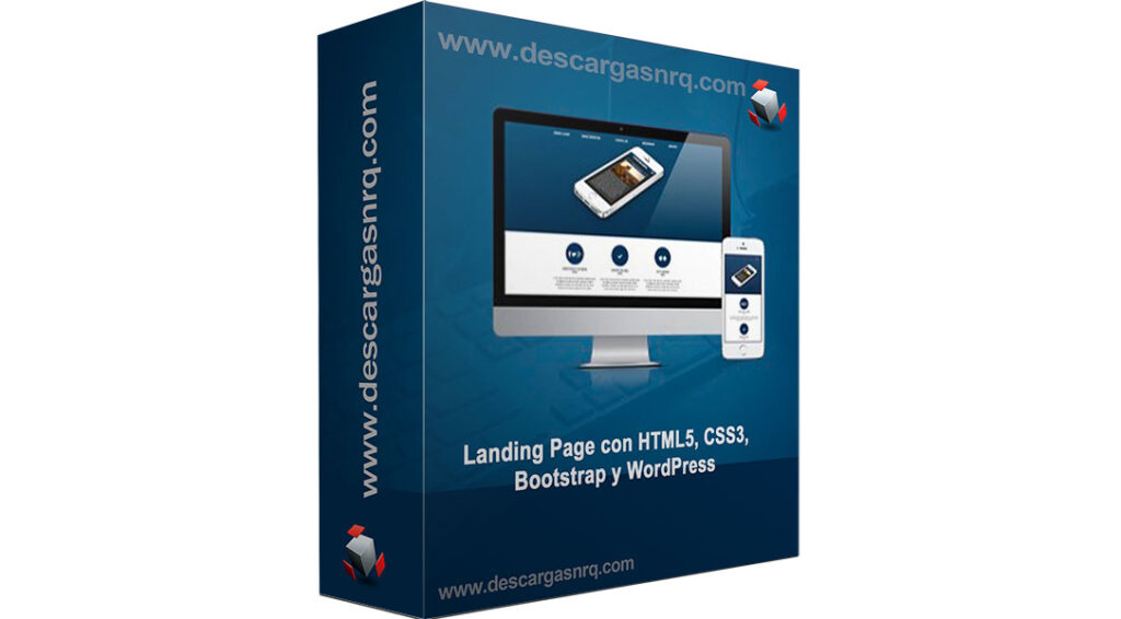 Landing Page con HTML5, CSS3, Bootstrap y WordPress