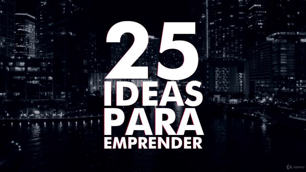 curso de25 Ideas para Emprender