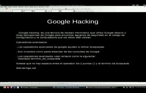 Curso Hacking con buscadores