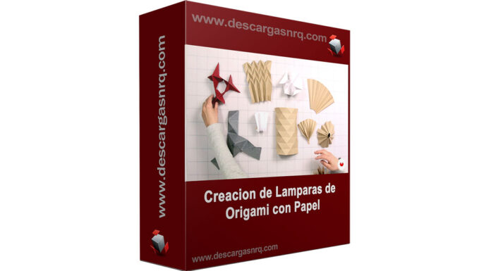 Creacion-de-Lamparas-de-Origami-con-Papel---Domestika