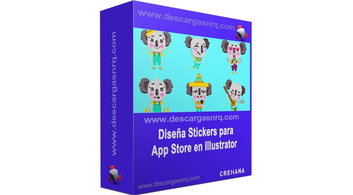 Curso de Diseña Stickers para App Store en Illustrator